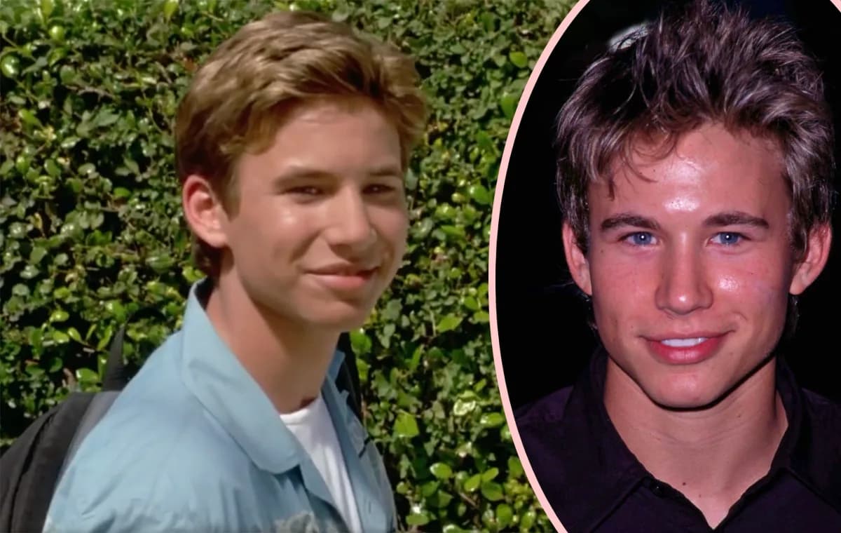 Jonathan Taylor Thomas at a public event, smiling for photographers