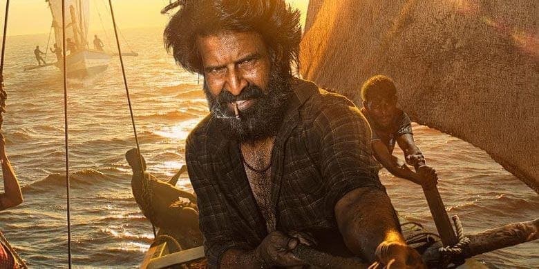 Poster of Mandaadi featuring the lead actors against a dramatic, action‑filled backdrop