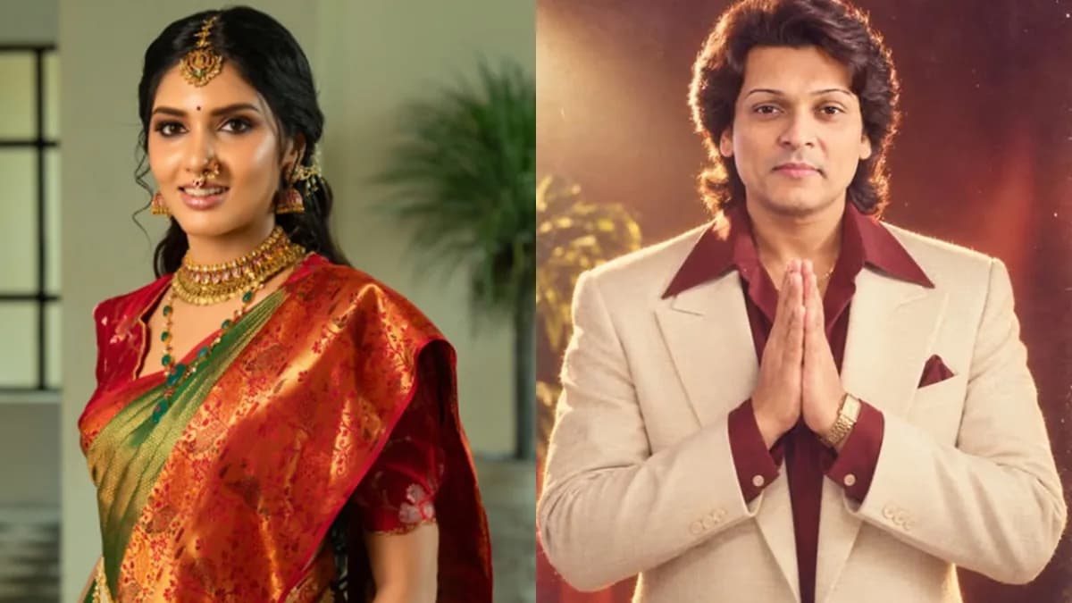 Bigg Boss Malayalam Season 8 contestants including Gayathri Suresh and Rahul Easwar inside the show's house