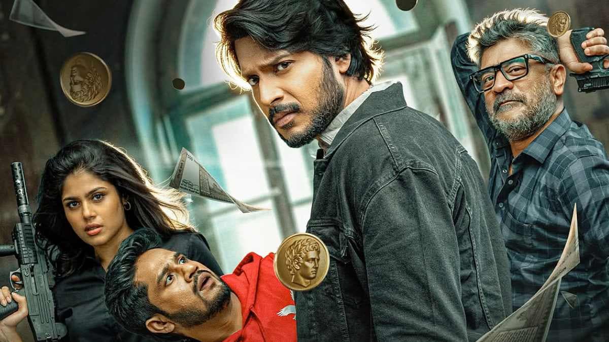 Sundeep Kishan in a still from the Tamil film Sigma, directed by Jason Sanjay