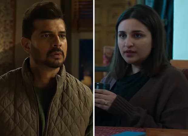 Tahir Raj Bhasin and Parineeti Chopra on the set of Netflix’s Shaque