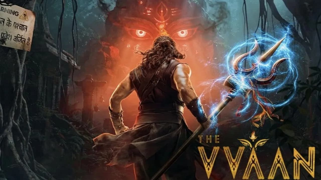 Poster of The Vvaan featuring Sidharth Malhotra and Tamannaah Bhatia against a dramatic backdrop.