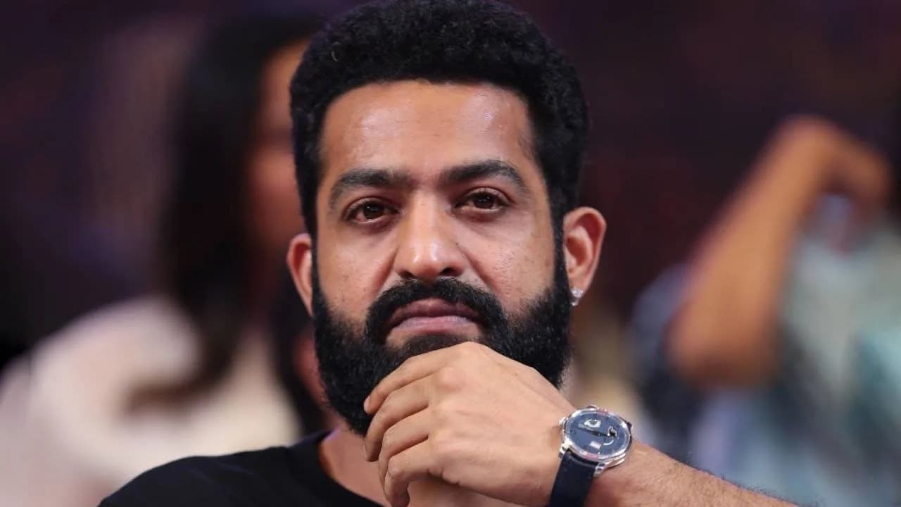 Jr NTR in a still from Devara: Part 1