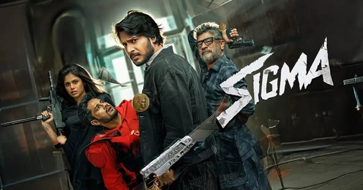 Sundeep Kishan in a promotional still from the film Sigma
