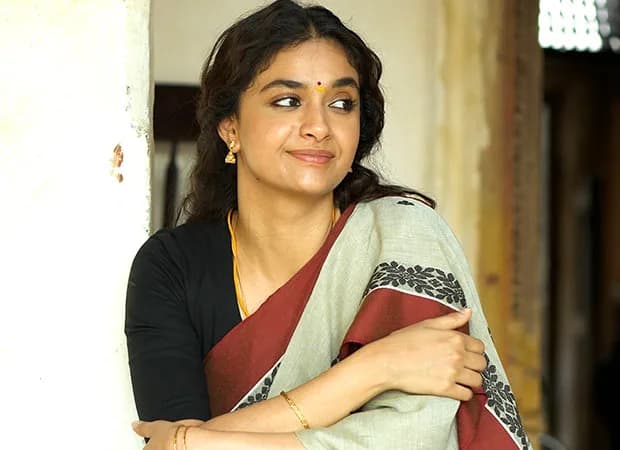 Keerthy Suresh sharing behind‑the‑scenes photos from the film Dorothy on Instagram