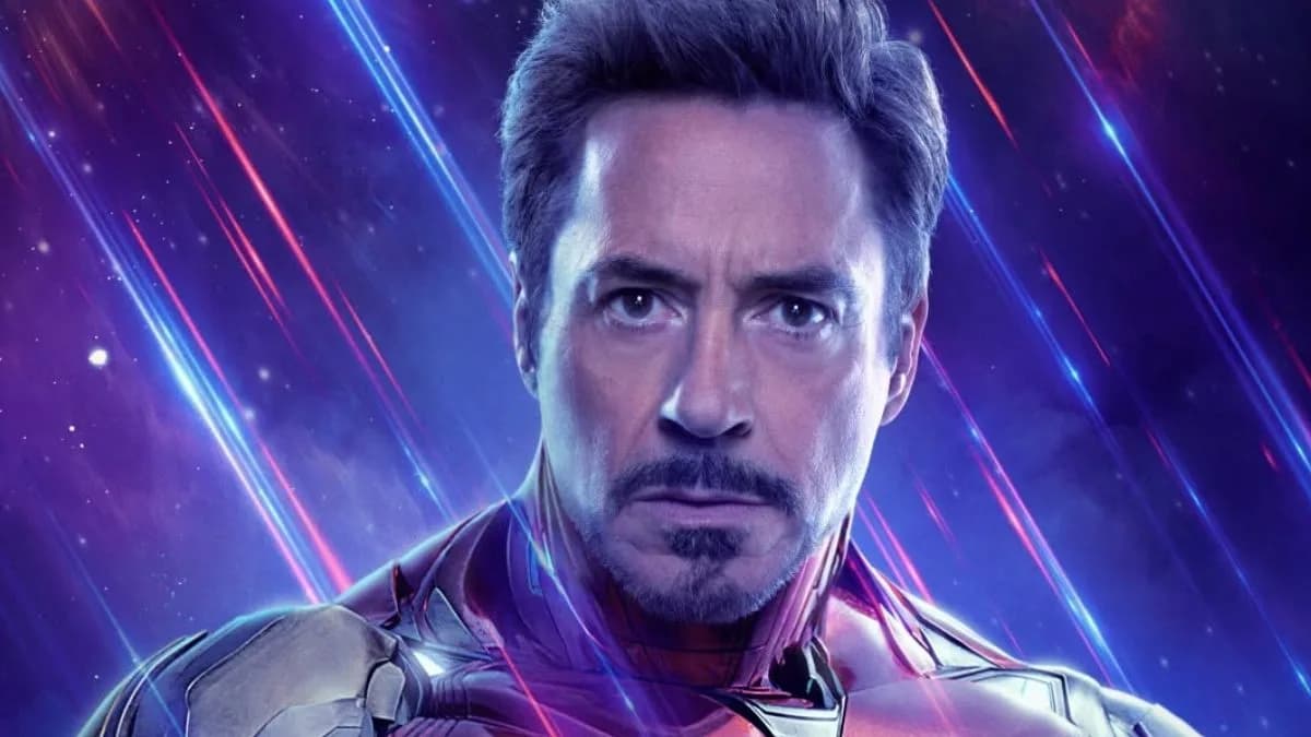 Poster of Avengers: Endgame Encore displayed on a theater marquee