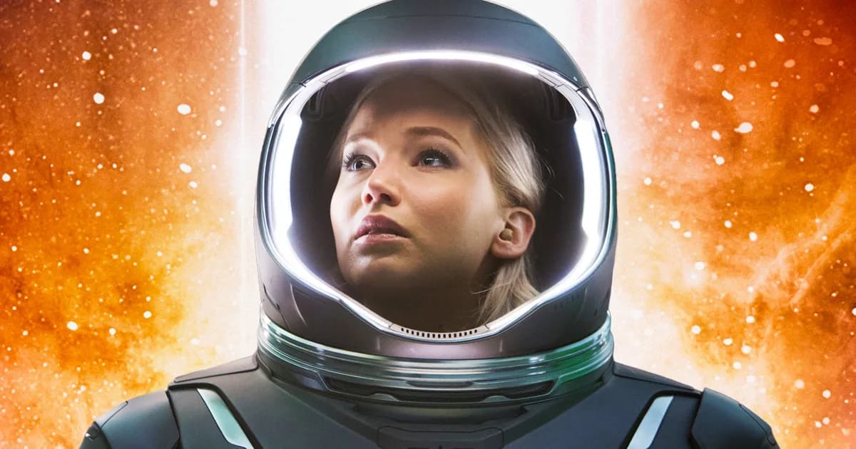 Jennifer Lawrence at a press event, promotional image used alongside news of her casting in Zach Cregger's The Flood