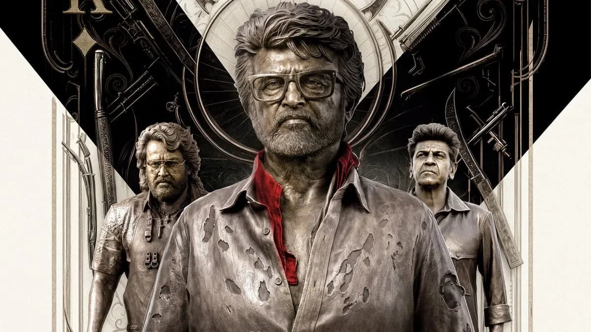 Rajinikanth in character as Tiger Muthuvel Pandian in a promotional still from Jailer 2