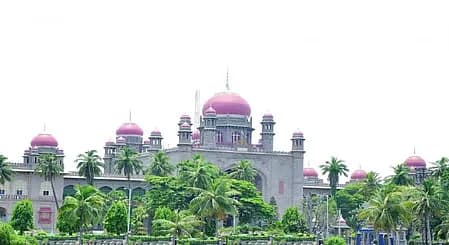 Justice T Madhavi Devi presiding over Telangana High Court hearing on police conduct towards BRS women legislators