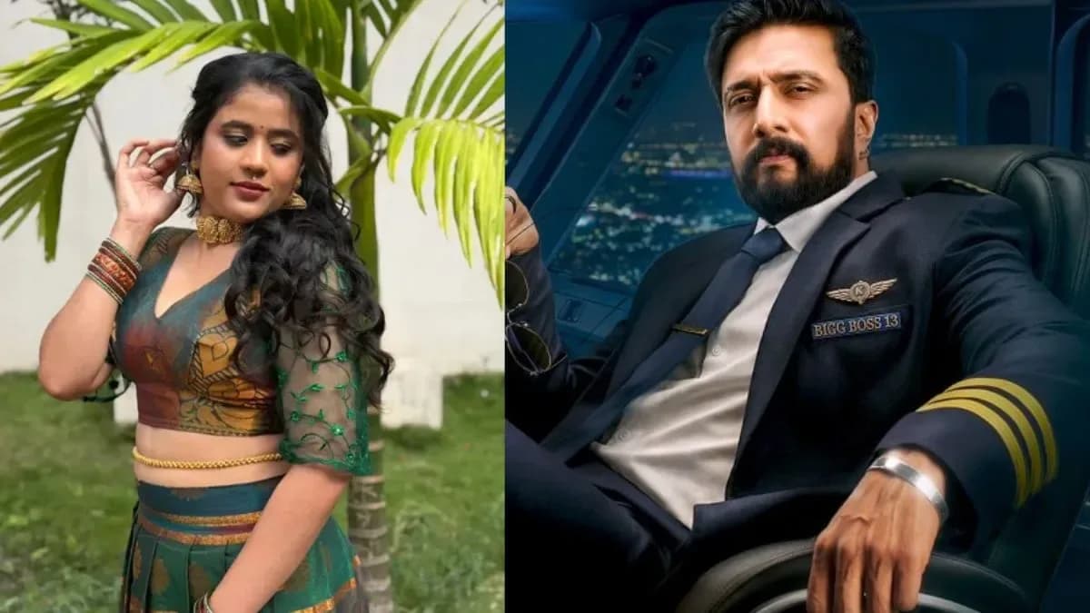 Lakshmi Gowda entering the Bigg Boss Kannada 13 house