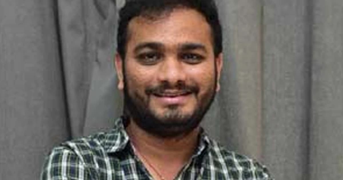 Director Srikanth Odela speaking during a promotional interview for The Paradise alongside actor Raghav Juyal