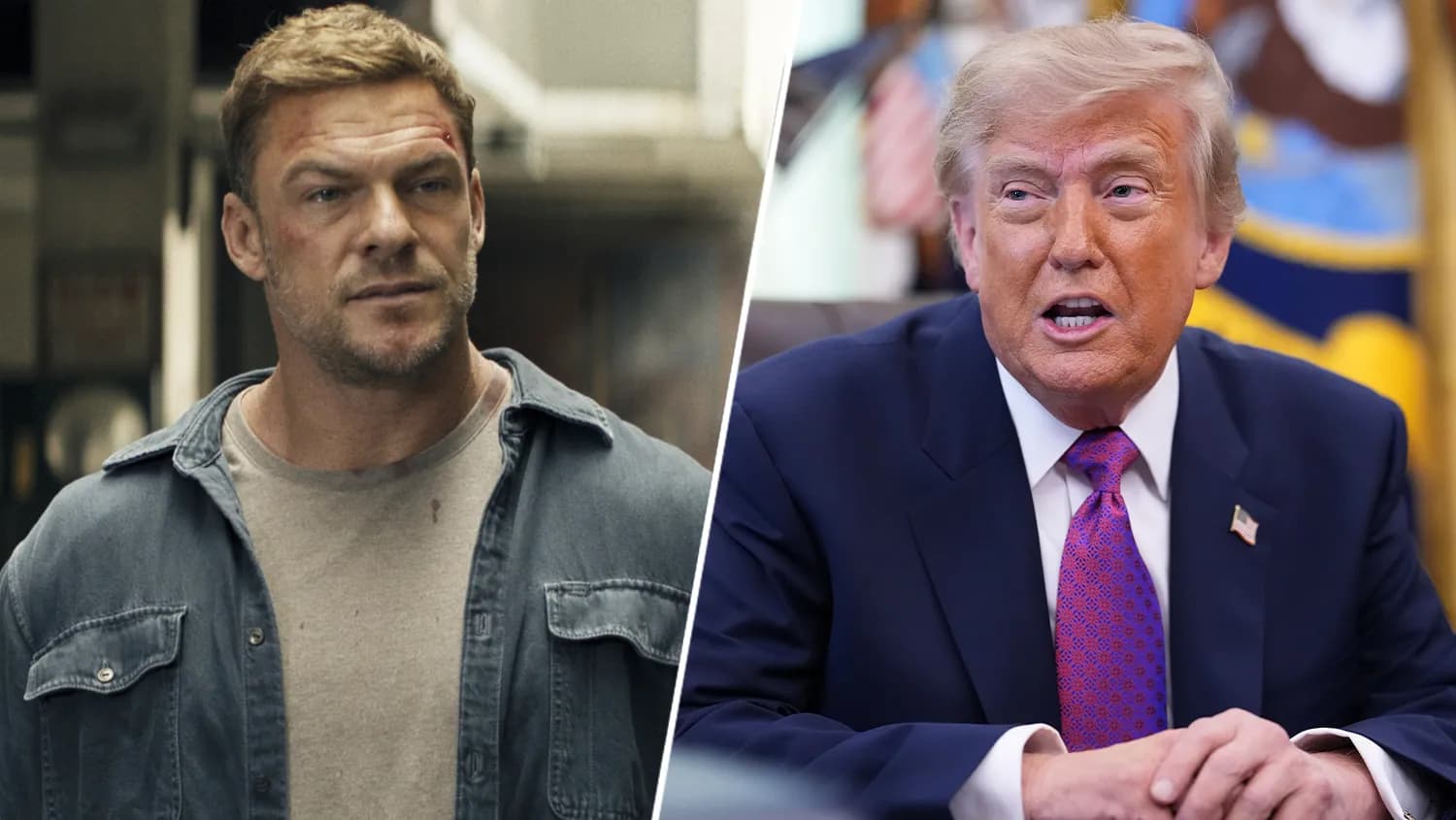 Alan Ritchson as Jack Reacher in a promotional still from the Prime Video series Reacher
