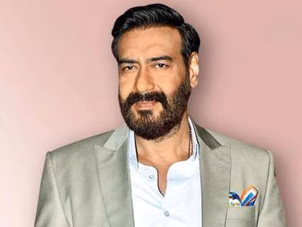 Ajay Devgn speaking at a FICCI Frames panel promoting Drishyam: The Conclusion