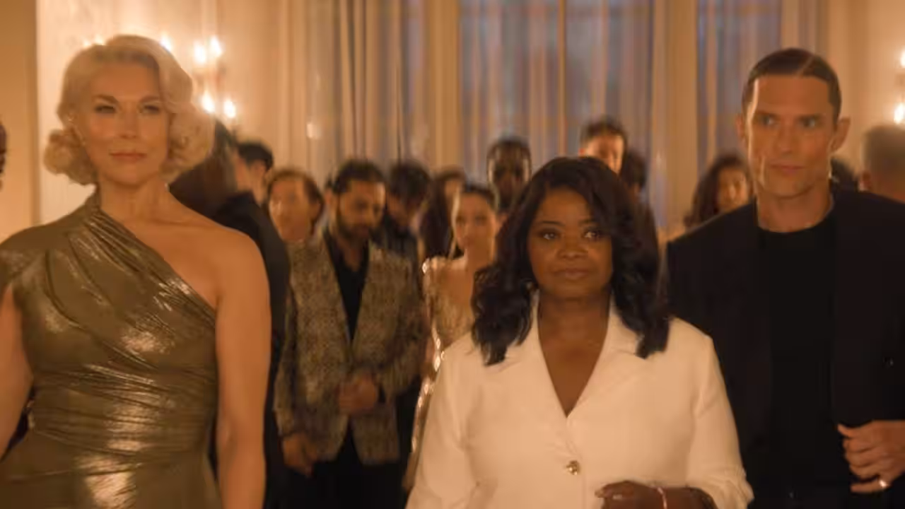 Octavia Spencer and Hannah Waddingham in a promotional still from Ride or Die