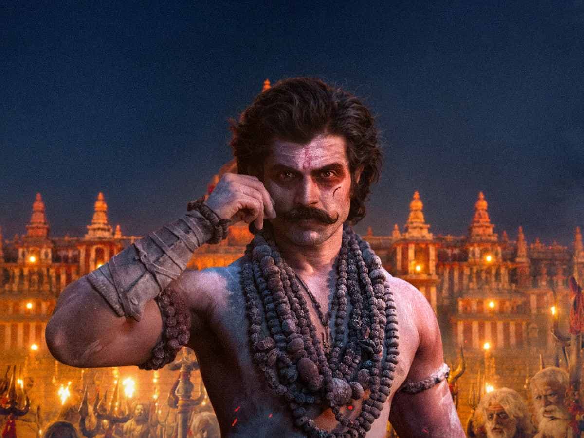 Vijay Deverakonda in an intense warrior look from the Kobali lyrical video for Ranabaali