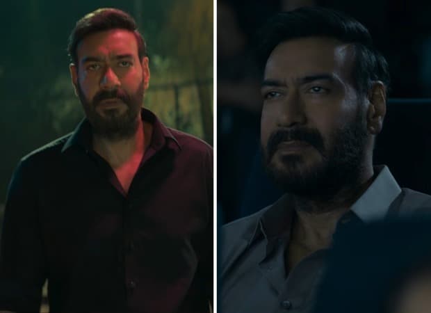 Poster or promotional still from Drishyam: The Conclusion featuring Ajay Devgn as Vijay Salgaonkar