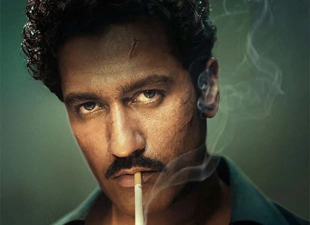 Vicky Kaushal in an intense first-look poster from Love & War, holding a cigarette and lighter