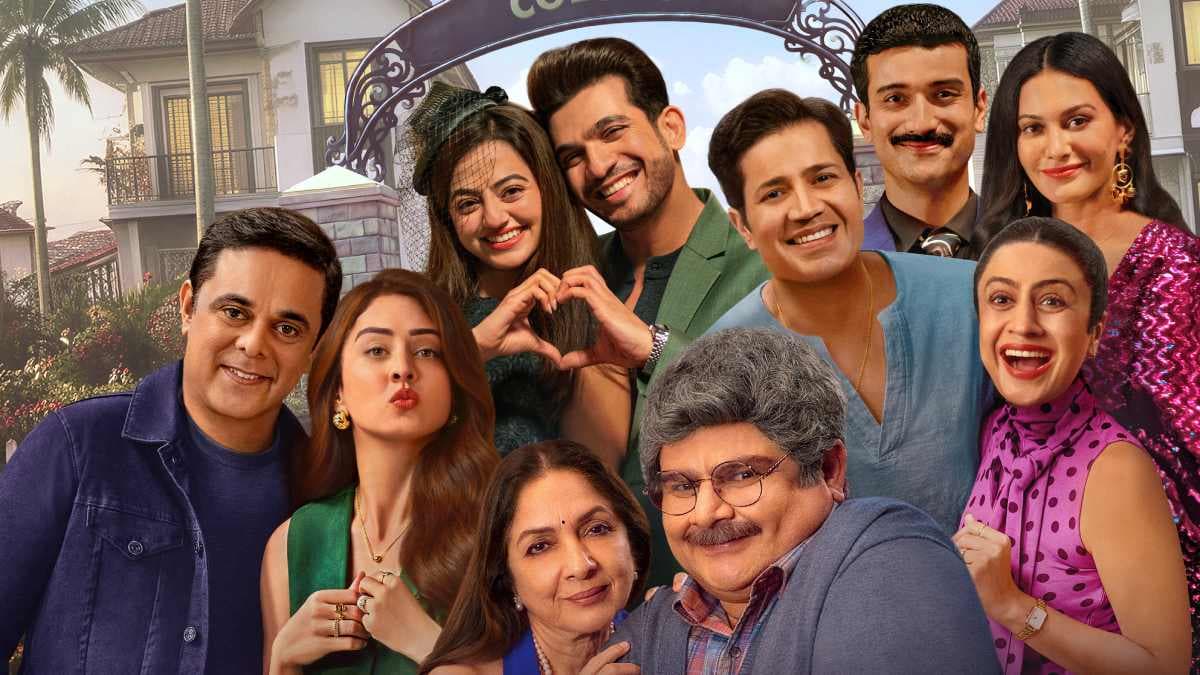 Netflix promotional banner for Chumbak Part 2 featuring cast members Neena Gupta and Deven Bhojani