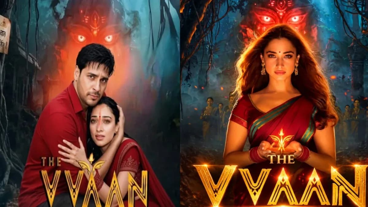 Tamannaah Bhatia and Siddharth Malhotra in a promotional still from The Vvaan: Force of the Forest