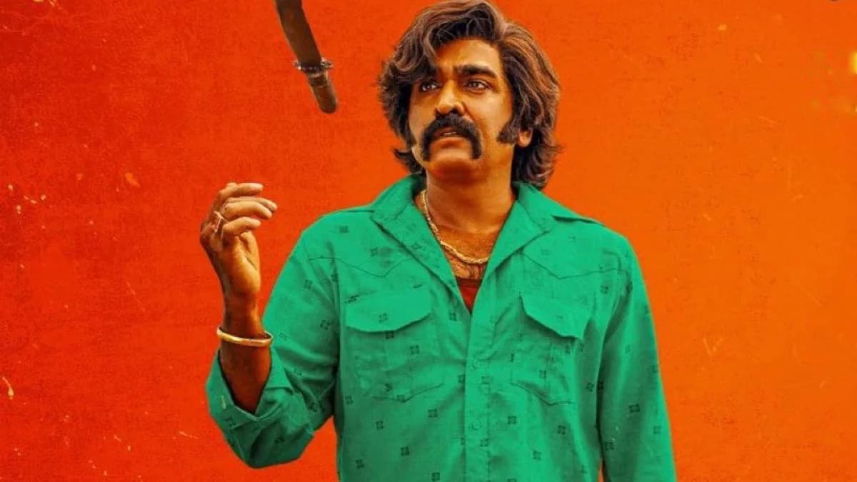 Vijay Sethupathi in a still from the Tamil film Baththa