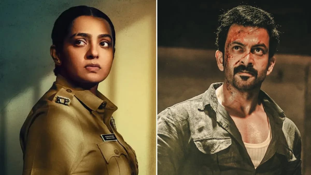 Parvathy Thiruvothu in uniform as police constable in Pradhama Drishtya Kuttakkar