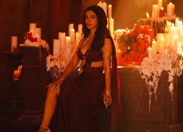 Shriya Pilgaonkar in a promotional still, split between her Mirzapur character look and a glamorous outfit from the Haiwaan song sequence.