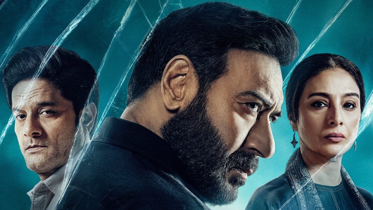 Ajay Devgn as Vijay Salgaonkar in a tense scene from the Drishyam: The Conclusion trailer