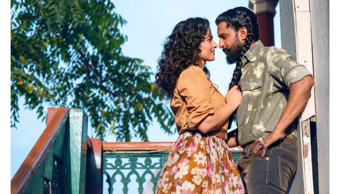 Promotional stills of Nani in The Paradise alongside Sidharth Malhotra and Tamannaah Bhatia in The Vvaan