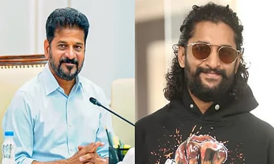 Actor Nani at a public event in Hyderabad
