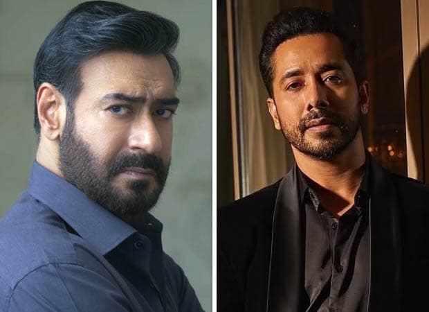 Director Abhishek Pathak on the set of Drishyam: The Conclusion with Ajay Devgn