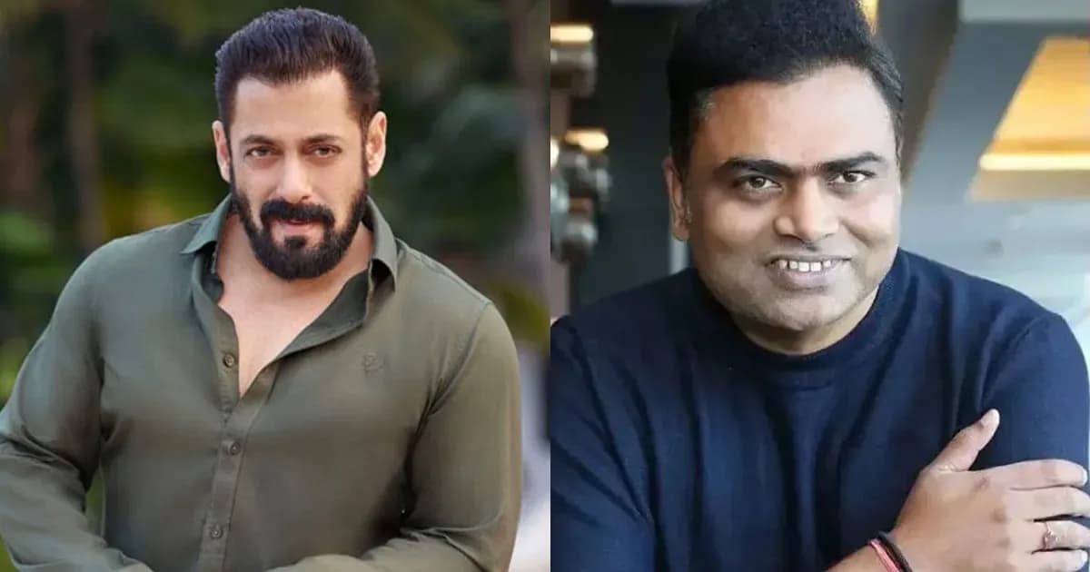 Salman Khan and Nayanthara featured together in promotional material for their upcoming film