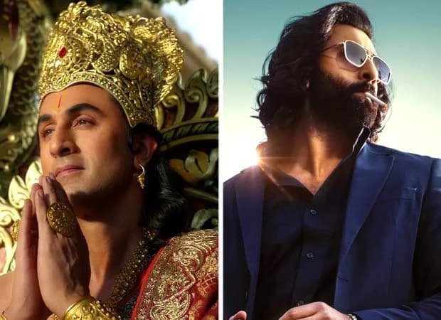 Promotional poster art for Ramayana featuring Ranbir Kapoor ahead of its Diwali 2026 release