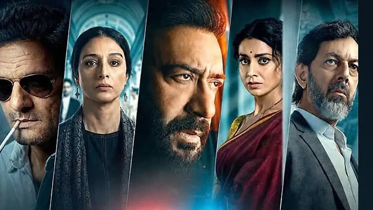 Ajay Devgn in a still from Drishyam: The Conclusion