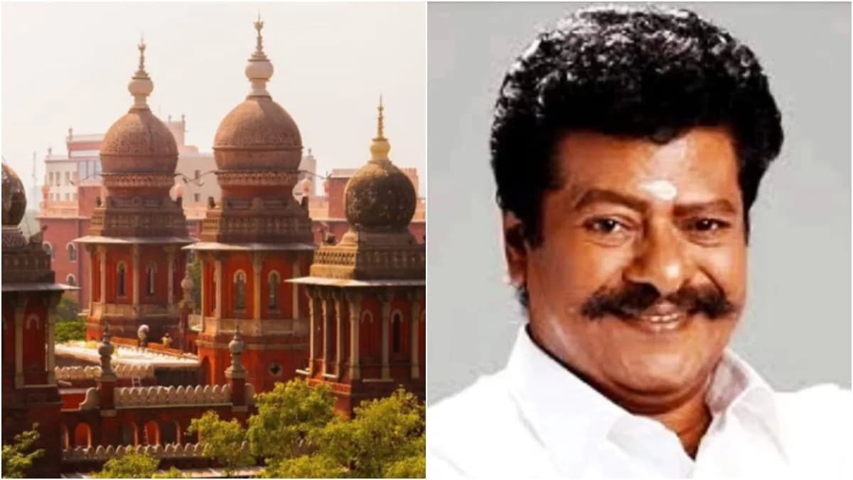 Veteran Tamil actor Raj Kiran at a public event