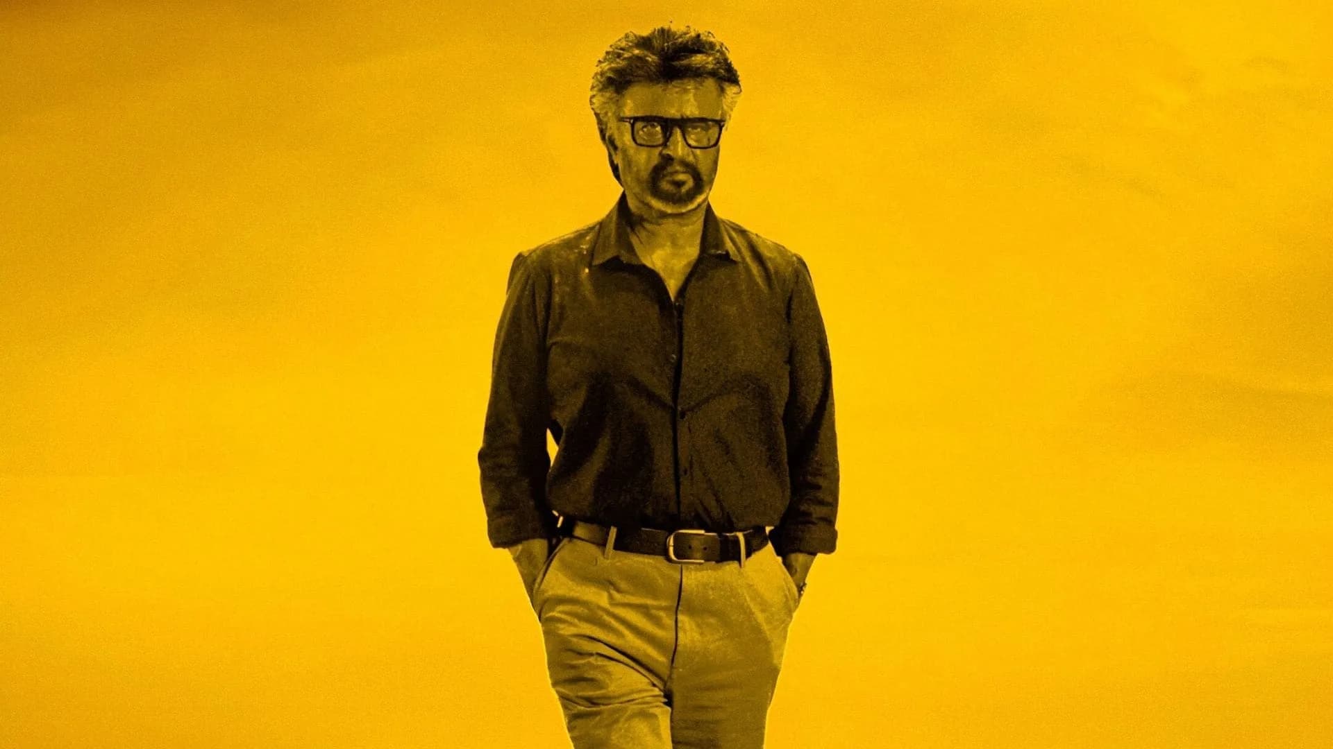 Rajinikanth in a dynamic pose from the Jailer 2 promotional poster, flanked by Hrithik Roshan and Vijay Sethupathi.