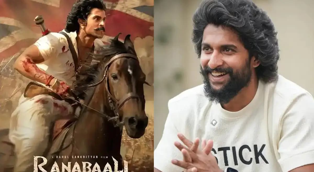 Vijay Deverakonda in character as Ranabaali in a period costume for the film Ranabaali