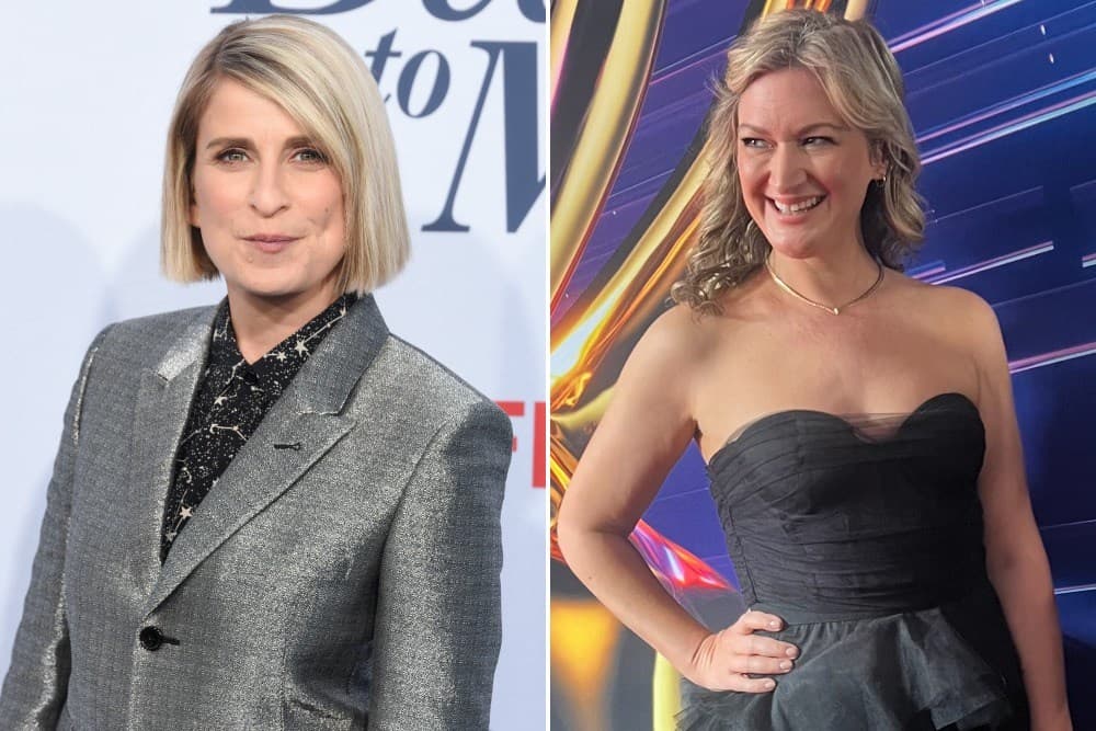 Liz Feldman smiling at a television industry event, promoting her Netflix comedy series work