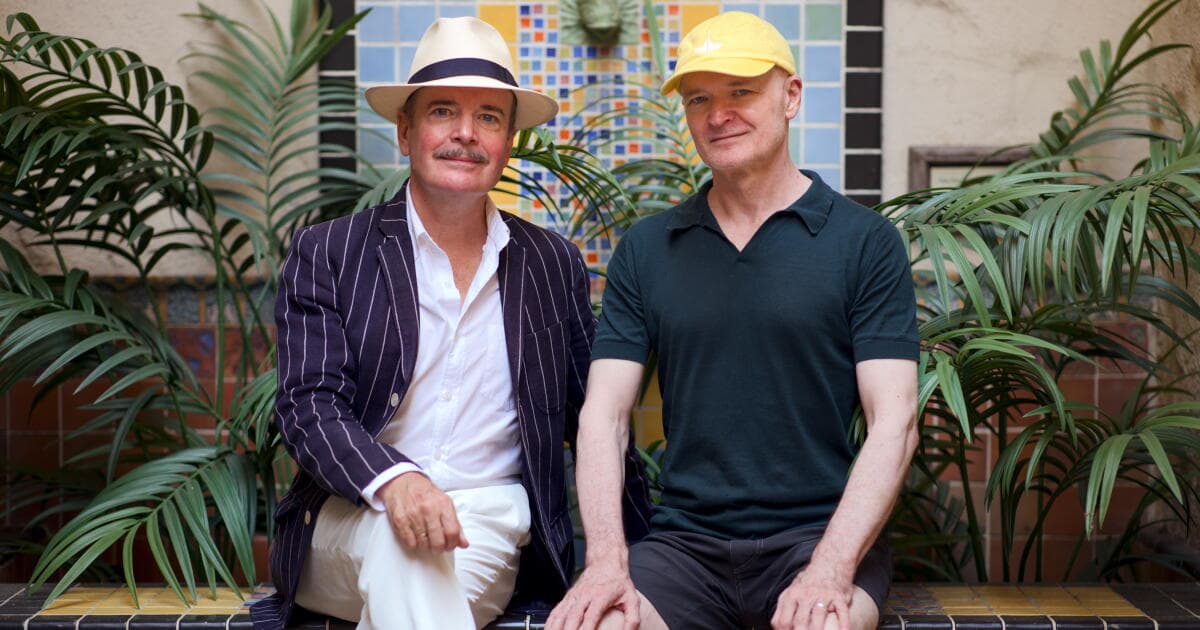 Jefferson Mays and Melinda Page Hamilton in a scene from The Visit at Pasadena Playhouse