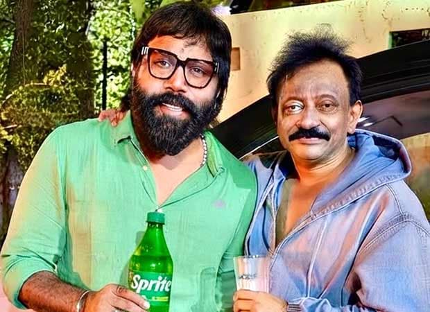 Ram Gopal Varma and Sandeep Reddy Vanga standing together, smiling, in a casual pose