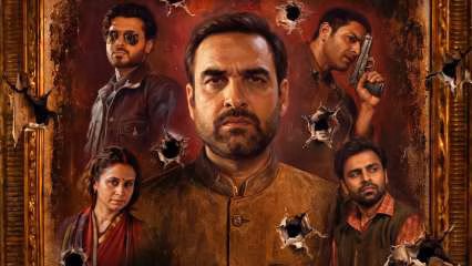 Pankaj Tripathi as Kaleen Bhaiya and Ali Fazal as Guddu Pandit in a still from Mirzapur The Movie