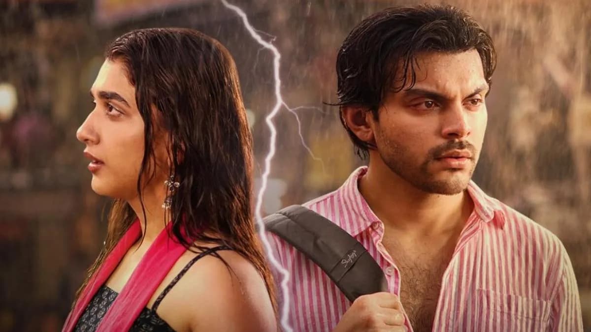 A still from Prem Keetanu featuring Veer Pahariya and Aafiya Sayed