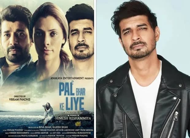 A still from Pal Bhar Ke Liye featuring Tahir Raj Bhasin looking pensive in muted tones.