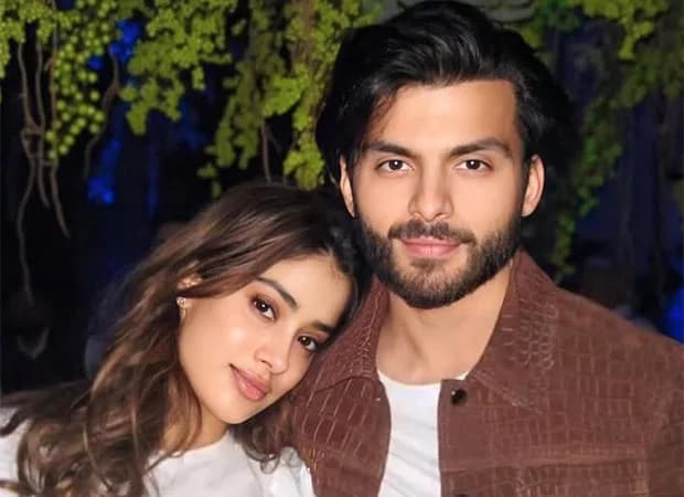 Janhvi Kapoor seated on the Koffee With Karan 9 couch during her appearance on the show