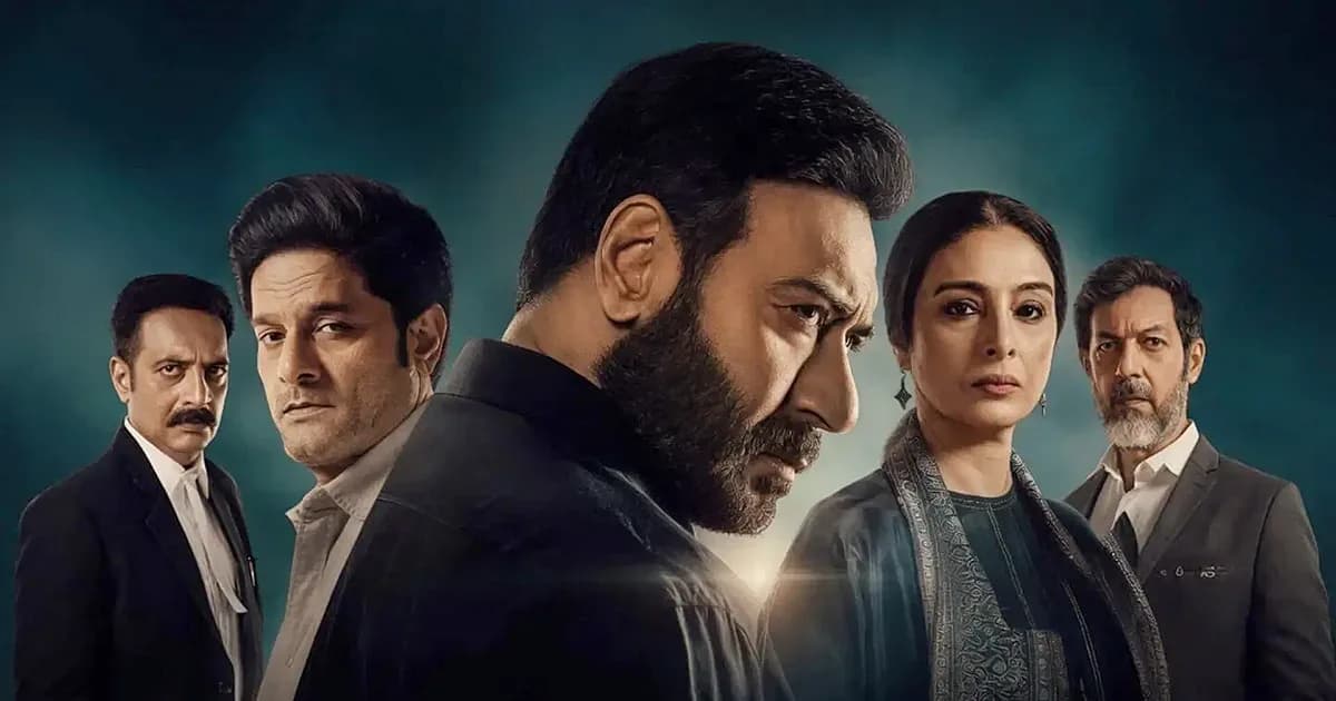 Ajay Devgn in a promotional still from Drishyam: The Conclusion