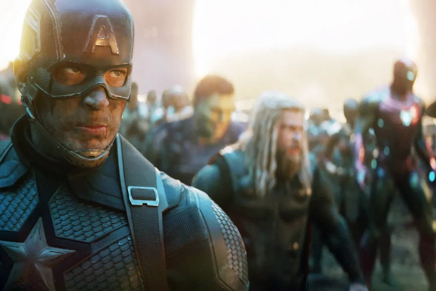 Marquee of Avengers: Endgame Encore displayed on a US theater screen