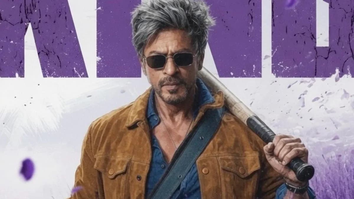 Shah Rukh Khan at a public event, promotional reference image for his upcoming film King
