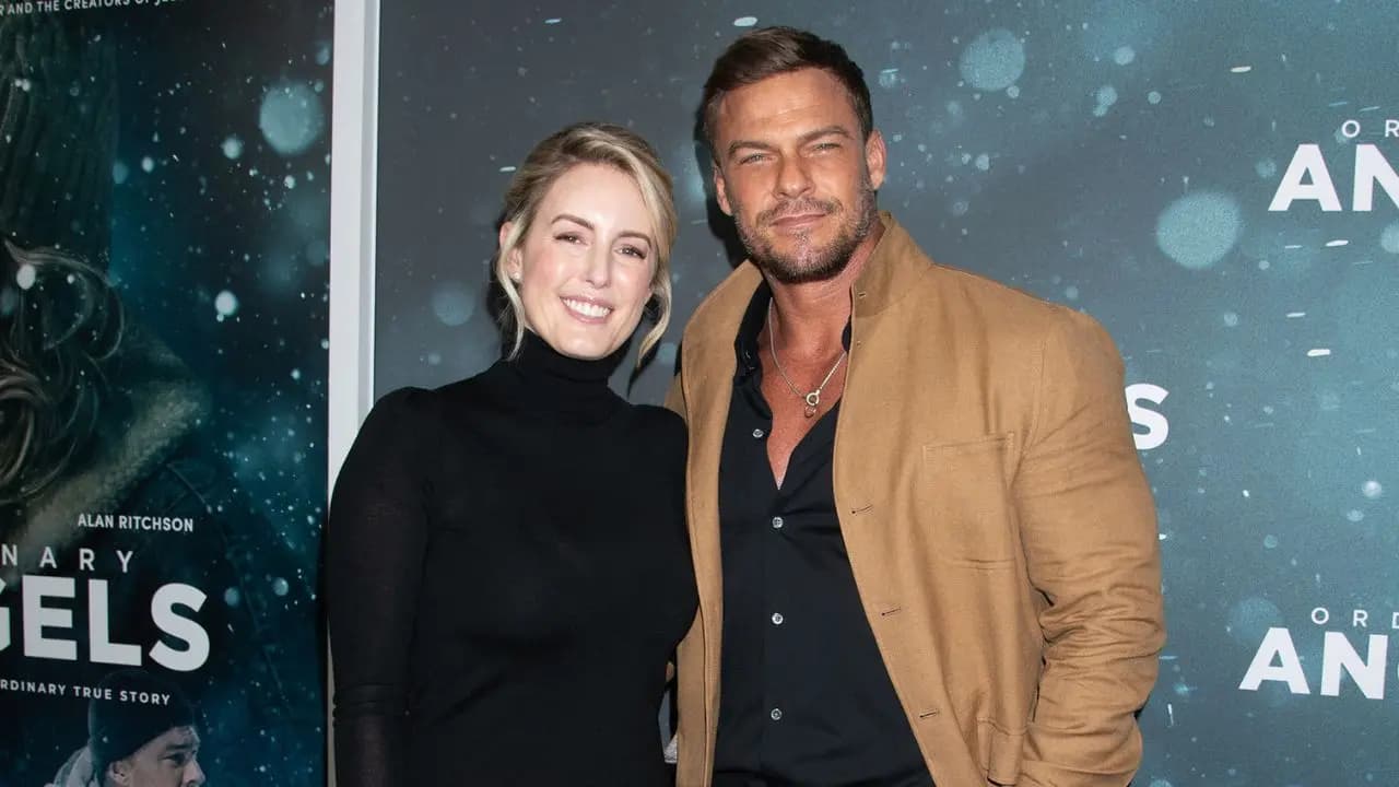 Alan Ritchson, star of Reacher, at a public appearance