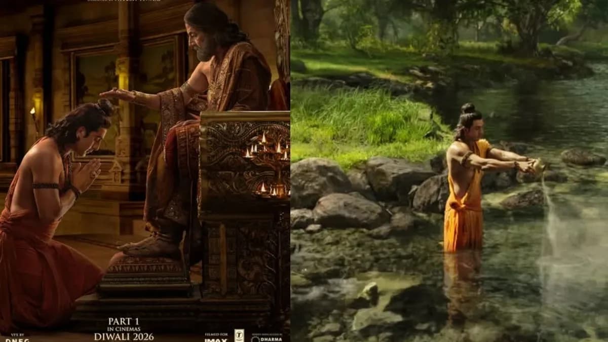 Ranbir Kapoor in Ramayana promotional still