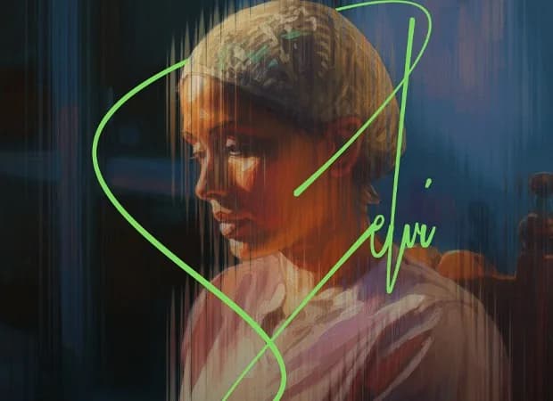 Poster for the Tamil film Selvi featuring Anjali Patil in a contemplative pose with layered visual elements