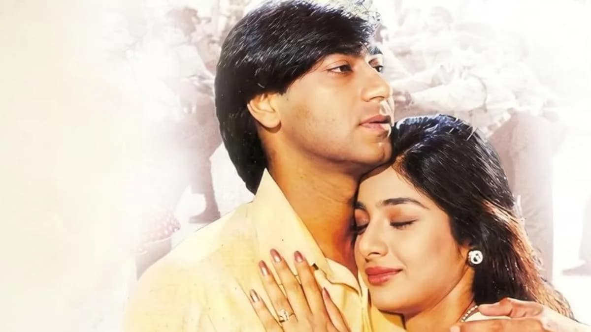 Ajay Devgn and Tabu in a promotional still from Drishyam 3